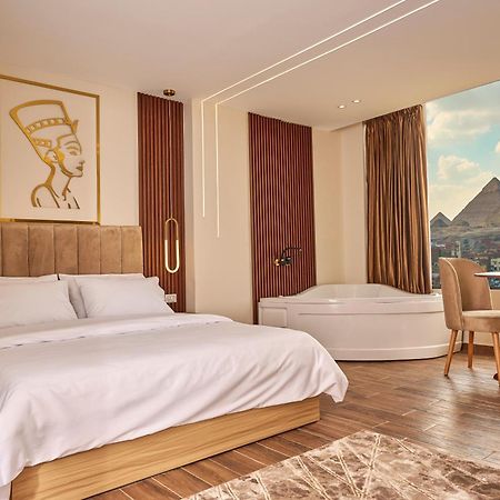 Rotana Pyramids View Hostel Nazlet el-Sîsi Buitenkant foto