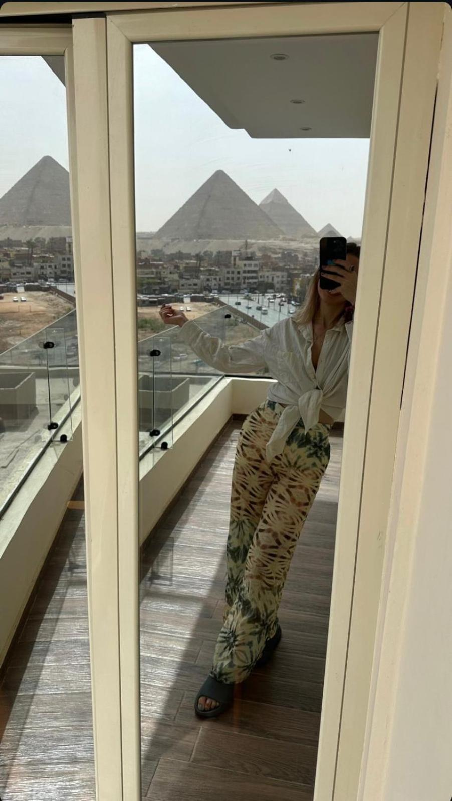 Rotana Pyramids View Hostel Nazlet el-Sîsi Buitenkant foto
